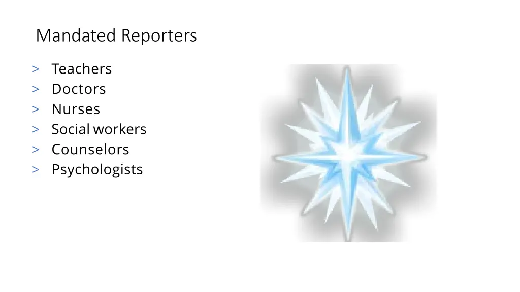 mandated reporters 1