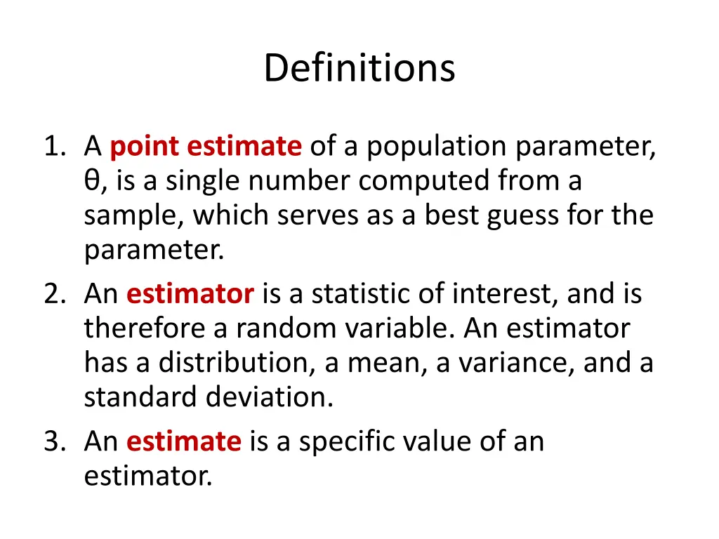 definitions