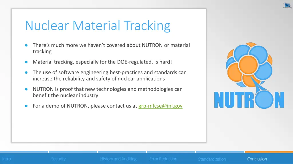nuclear material tracking 1