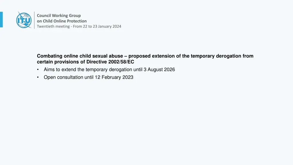 council working group on child online protection 2