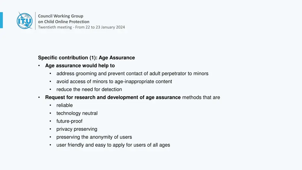 council working group on child online protection 4