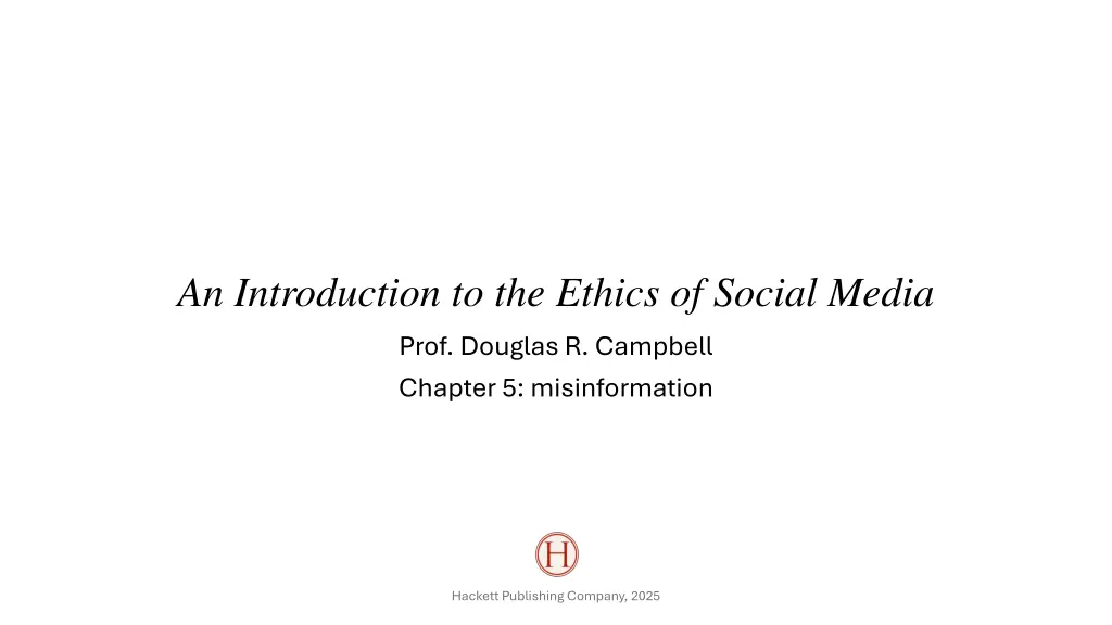 an introduction to the ethics of social media