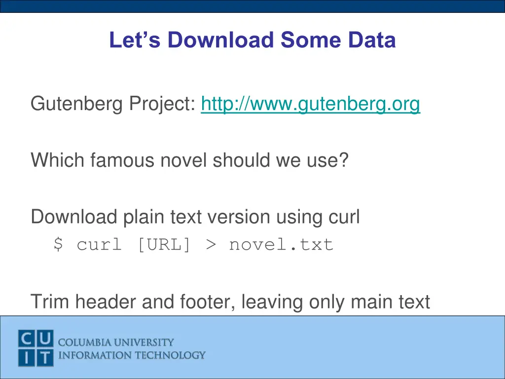 let s download some data
