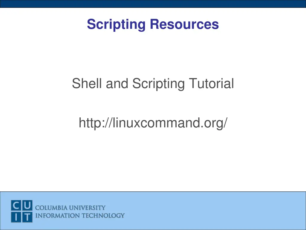 scripting resources 1