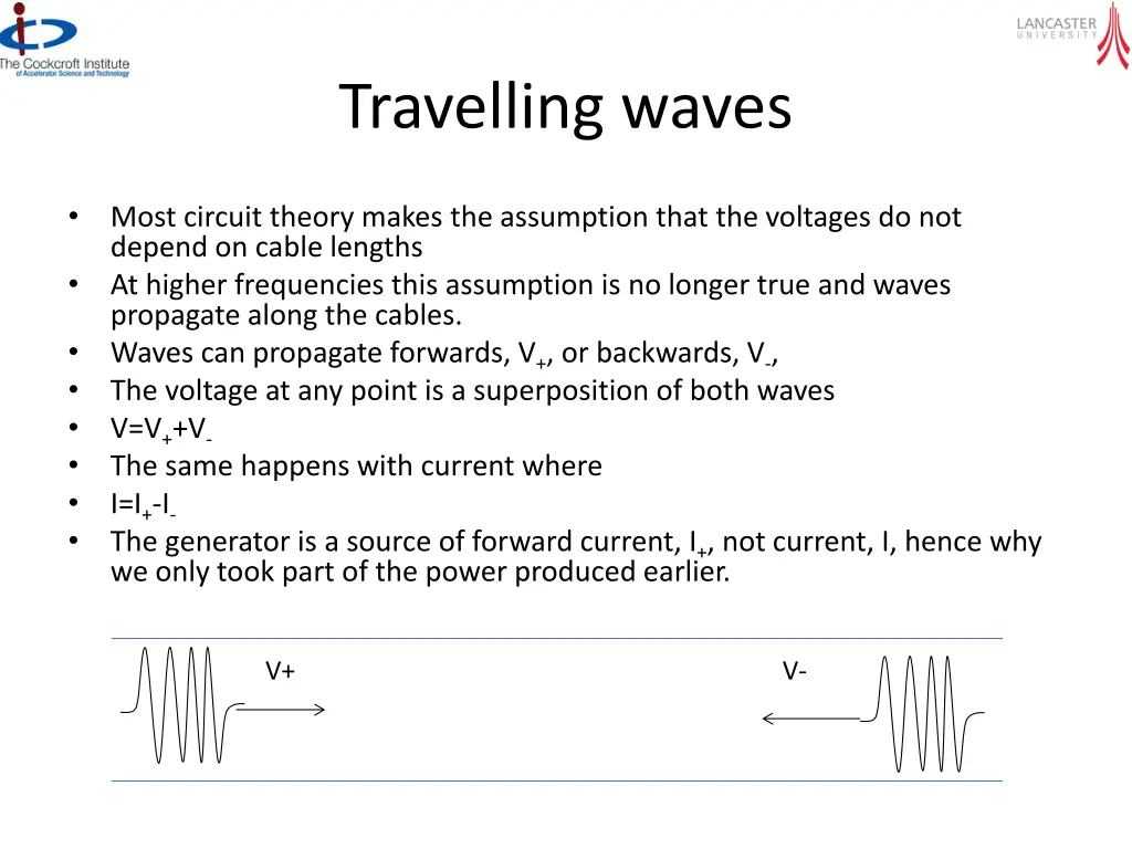 travelling waves