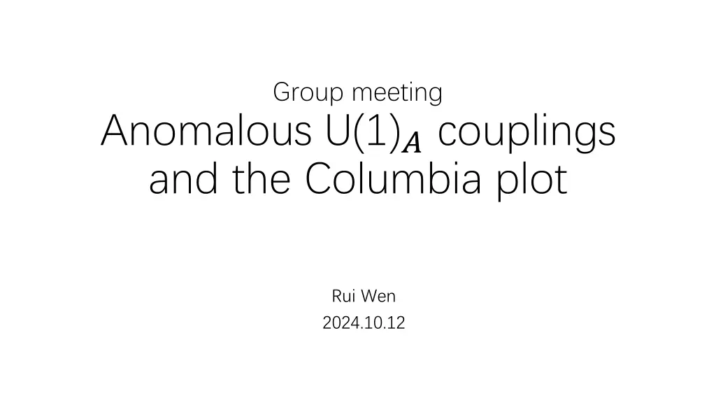 group meeting