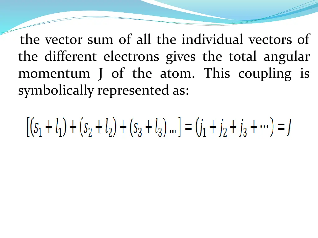 the vector sum of all the individual vectors
