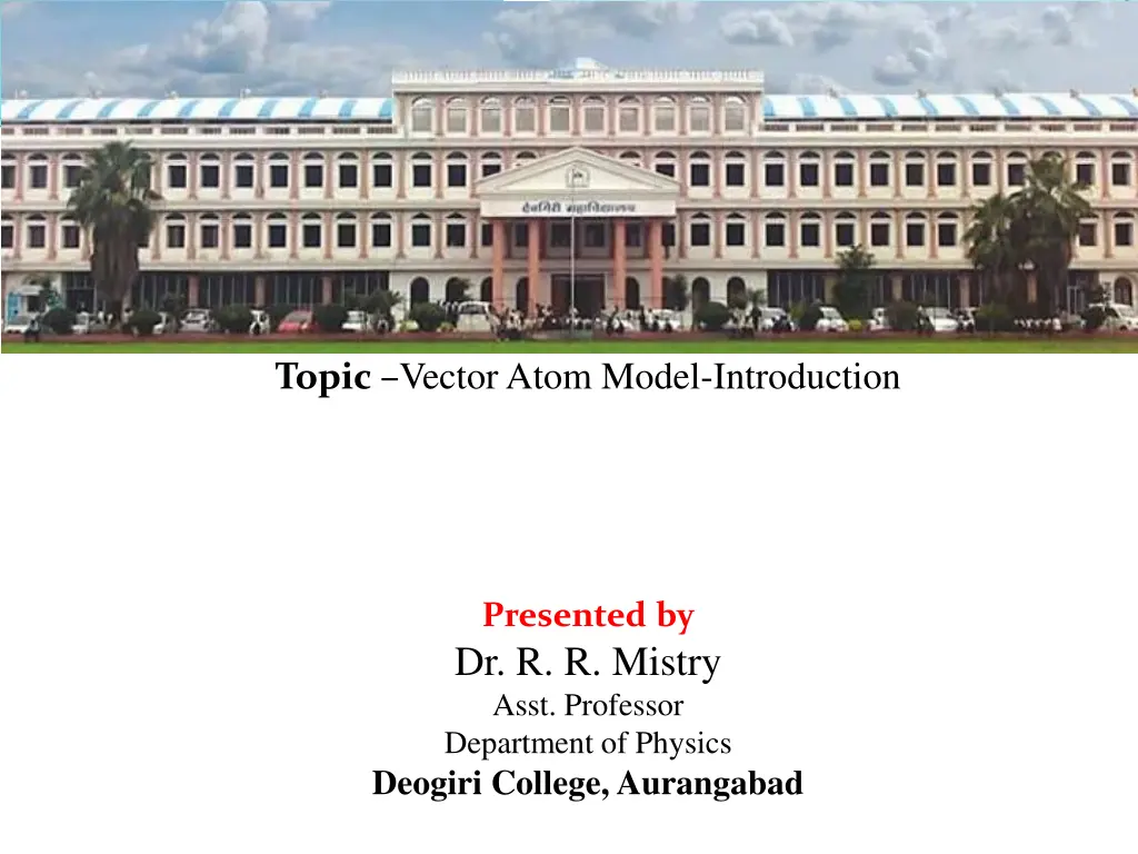 topic vectoratom model introduction