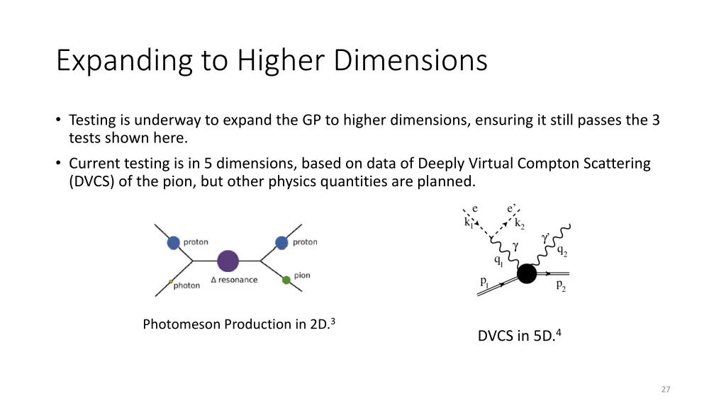 expanding to higher dimensions