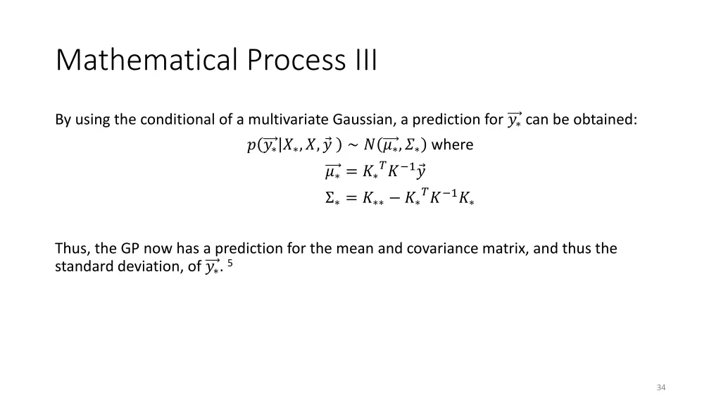 mathematical process iii
