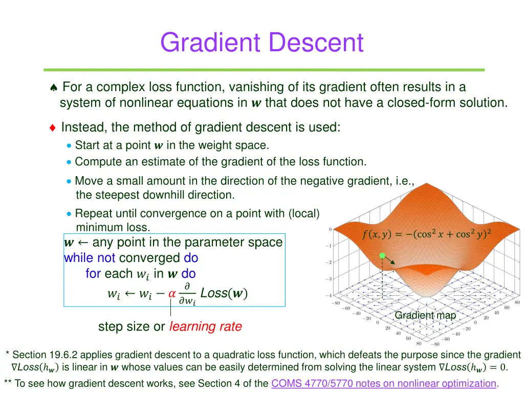 gradient descent