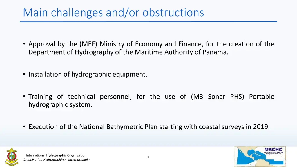 main challenges and or obstructions