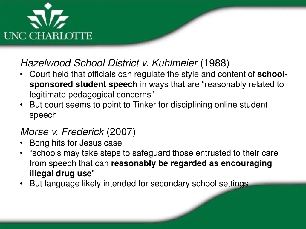 hazelwood school district v kuhlmeier 1988 court