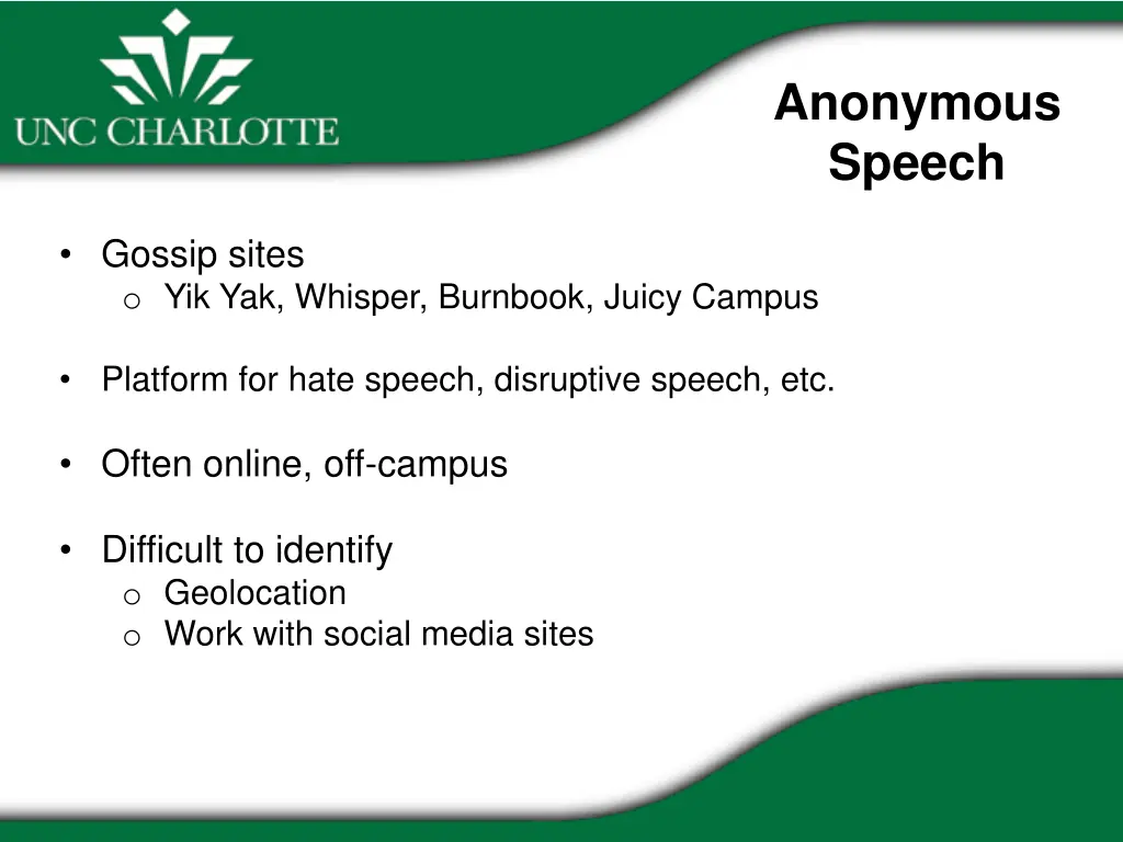 anonymous speech
