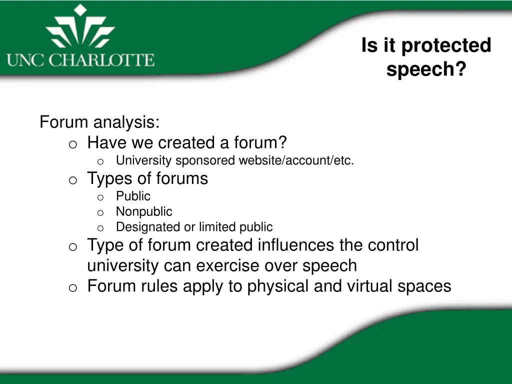 is it protected speech 2