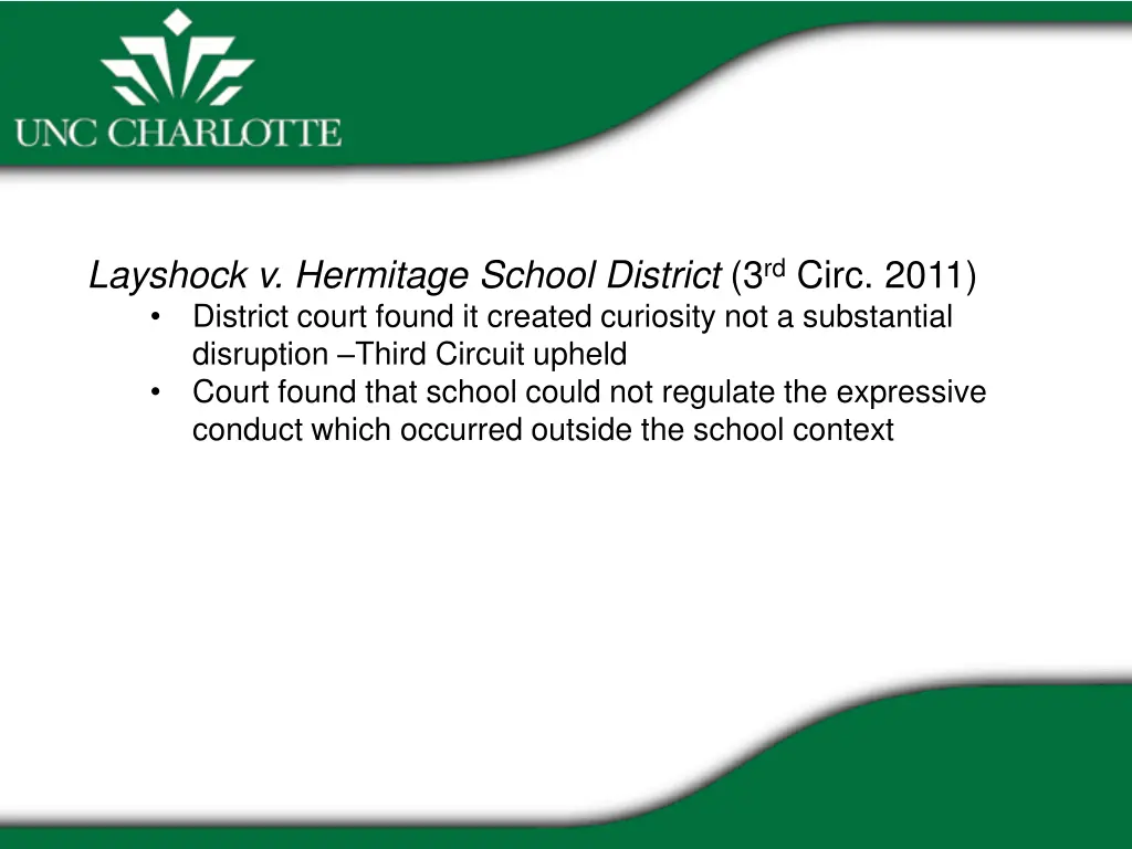 layshock v hermitage school district 3 rd circ