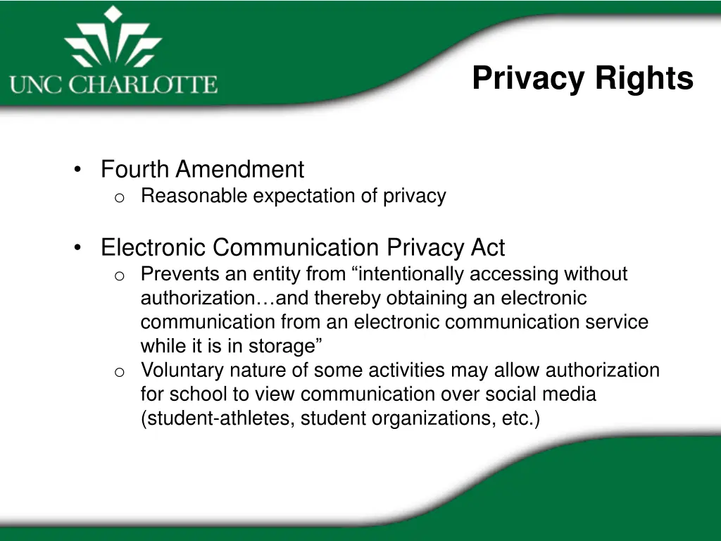 privacy rights
