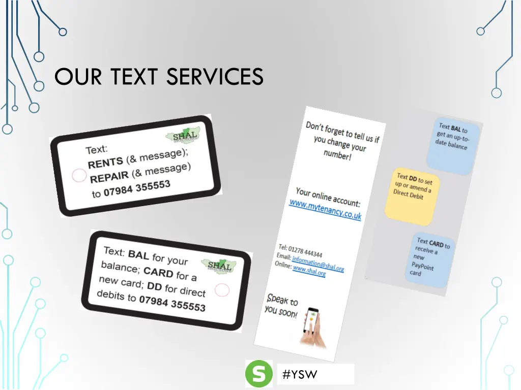 our text services
