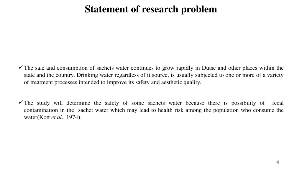 statement of research problem