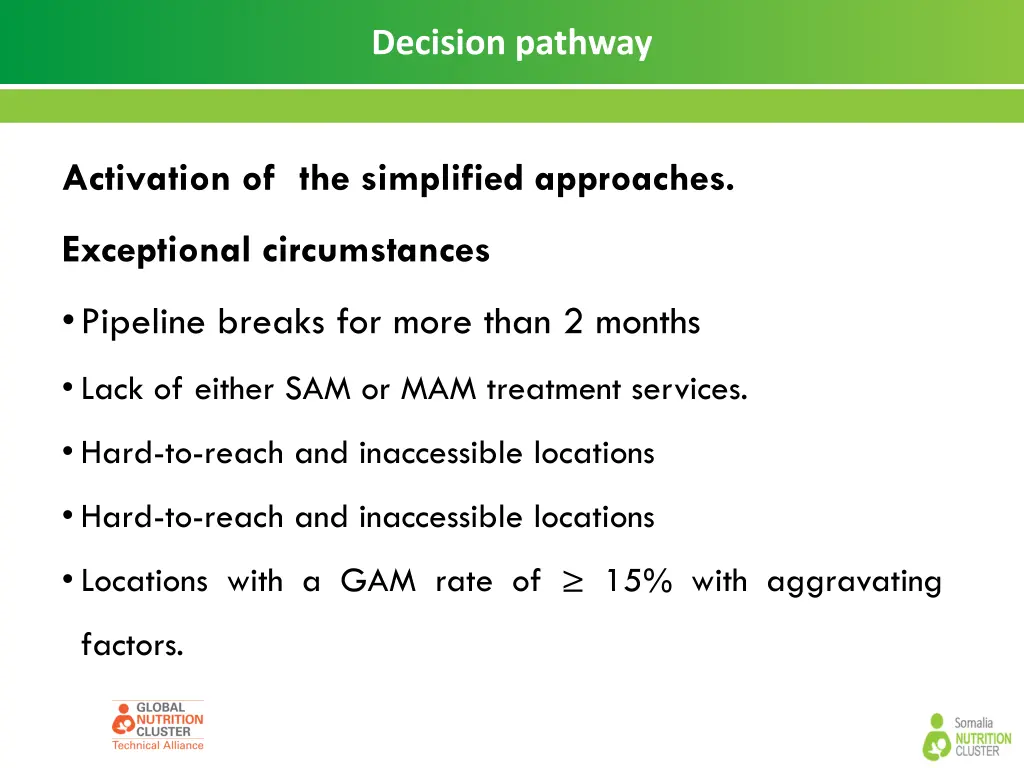decision pathway