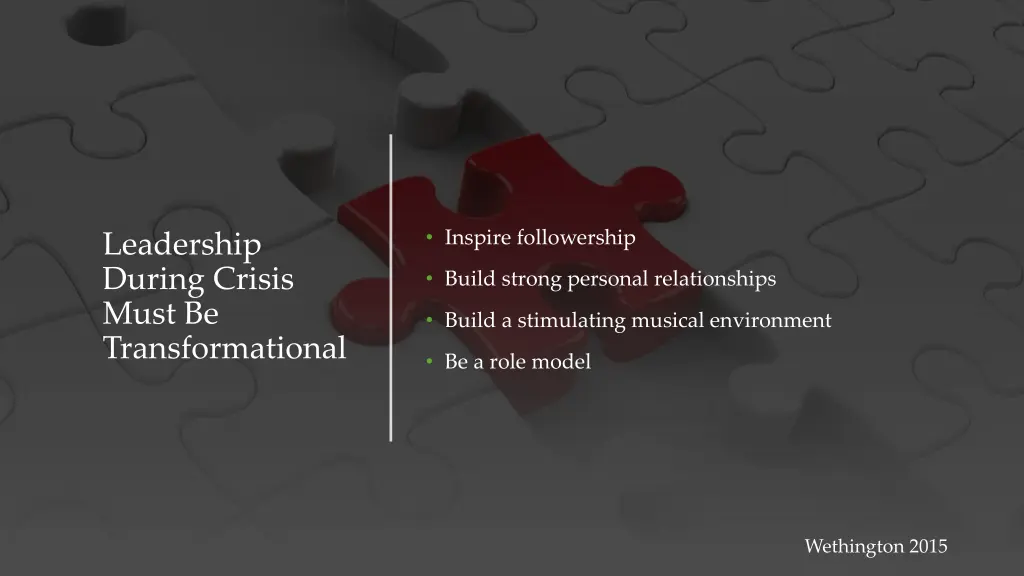 inspire followership