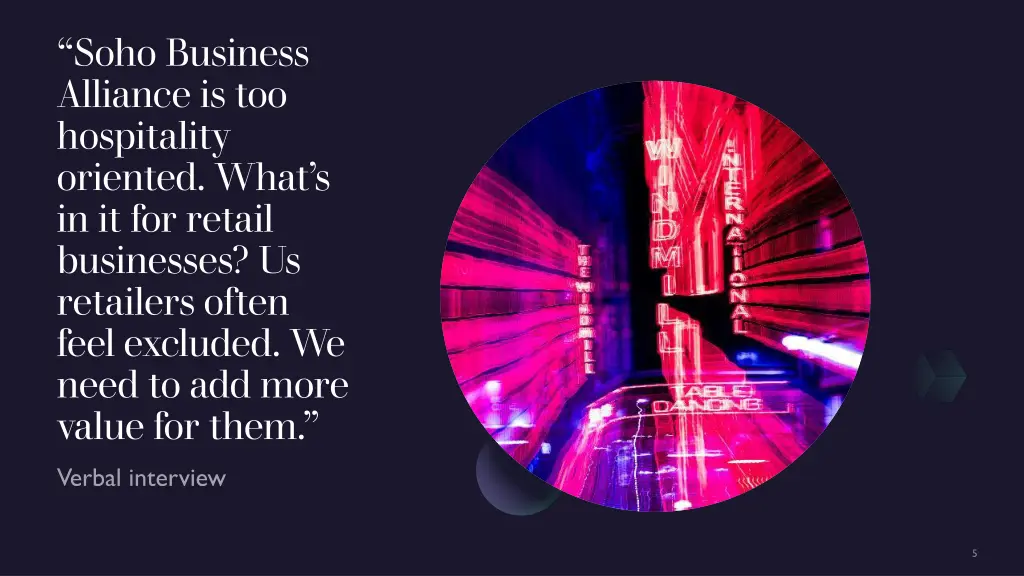 soho business alliance is too hospitality