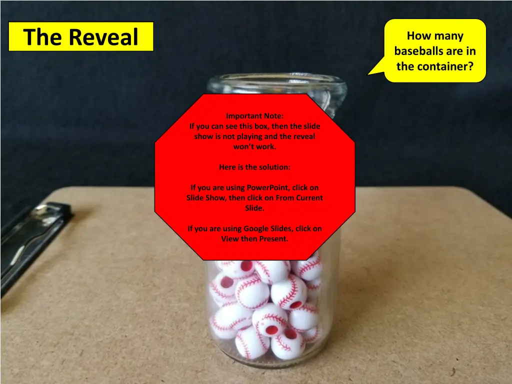 50 baseballs the reveal