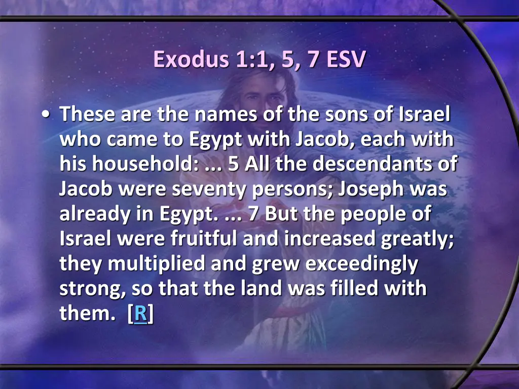 exodus 1 1 5 7 esv