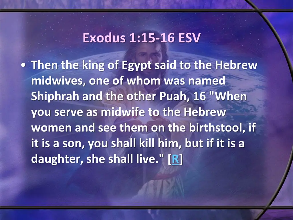 exodus 1 15 16 esv