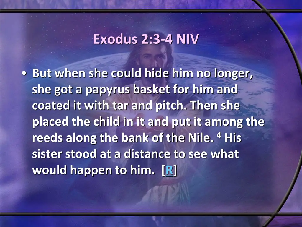 exodus 2 3 4 niv