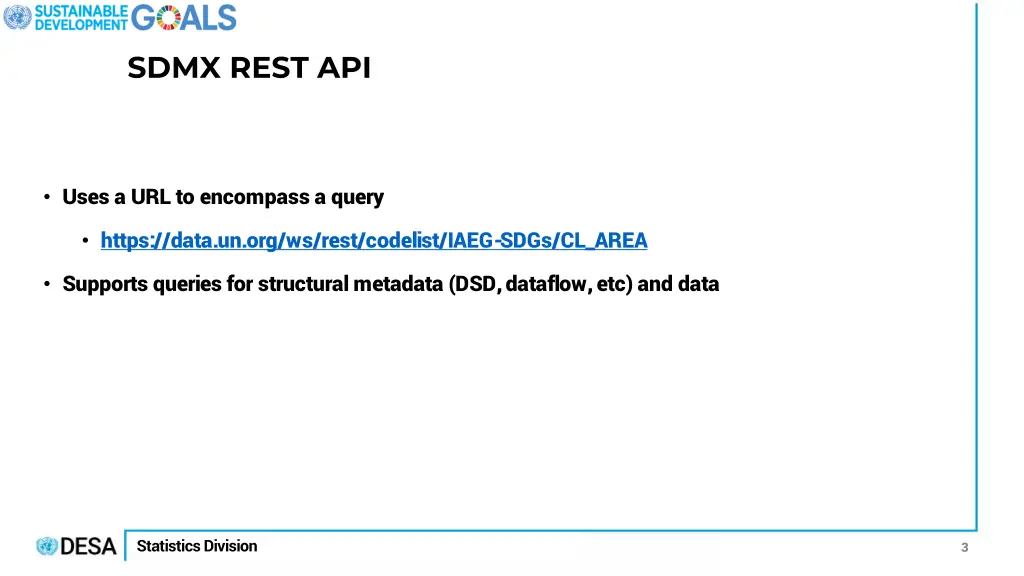 sdmx rest api