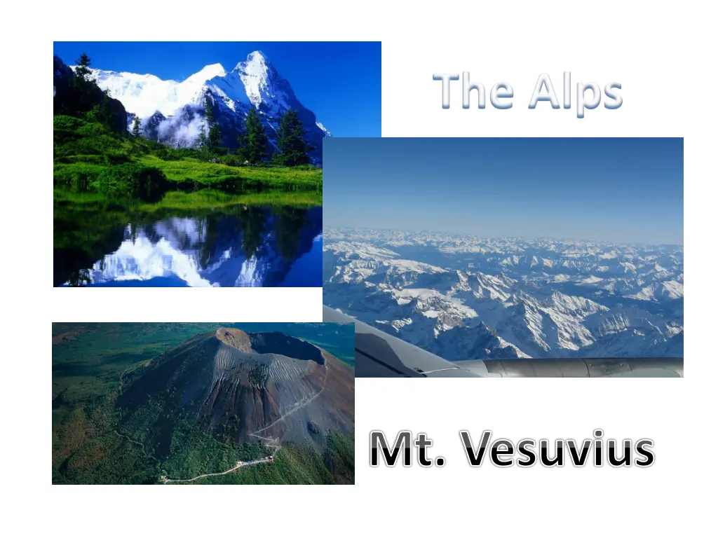 the alps