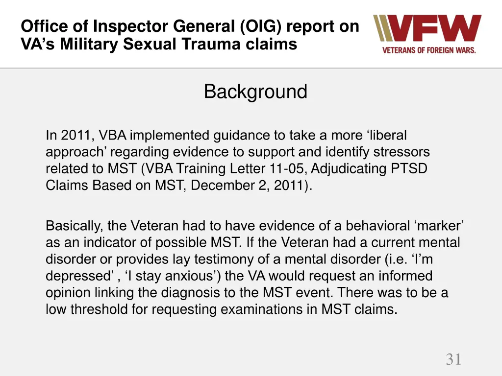 office of inspector general oig report 2