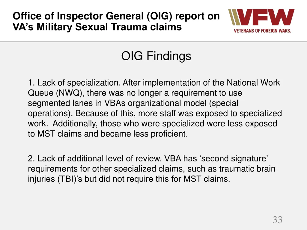 office of inspector general oig report 4