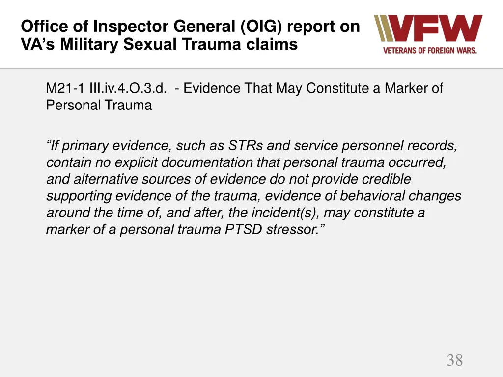 office of inspector general oig report 9