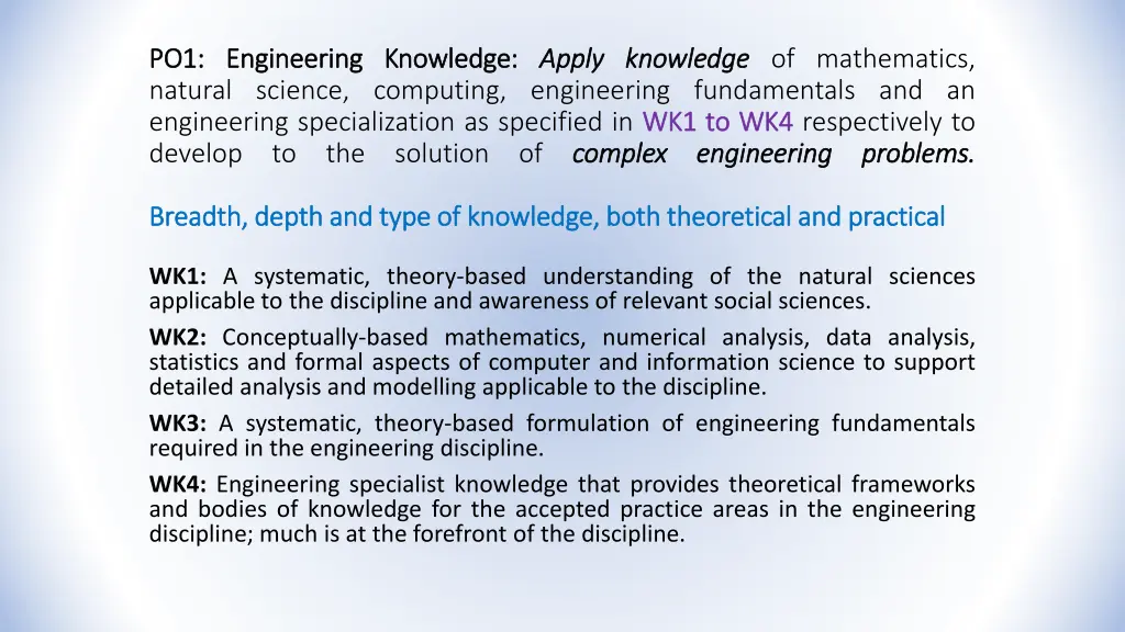 po po1 1 engineering engineering knowledge