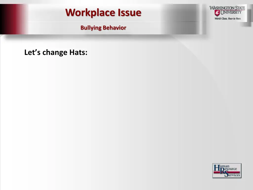 workplace issue
