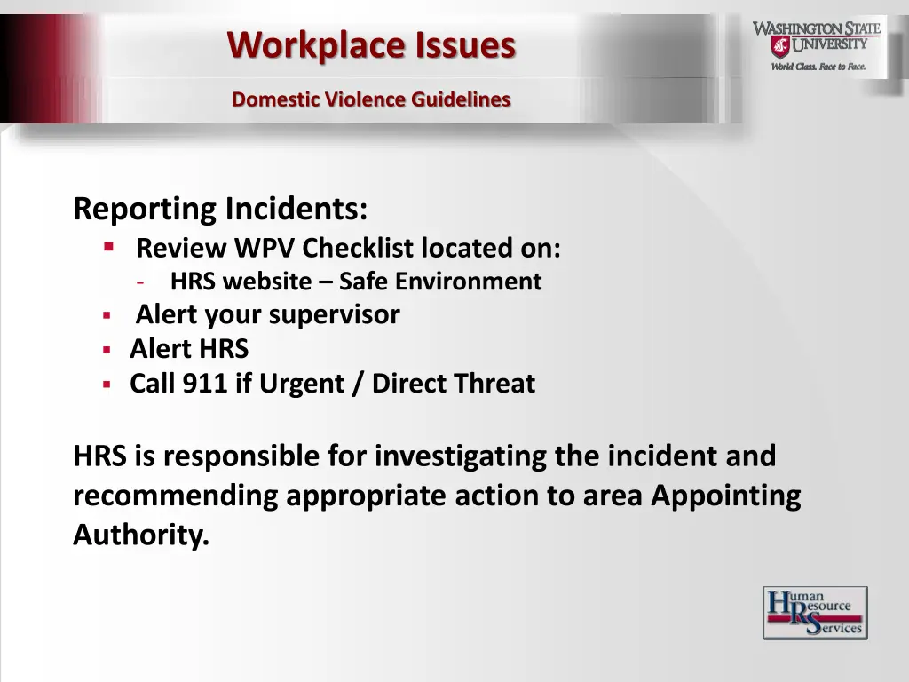 workplace issues 14