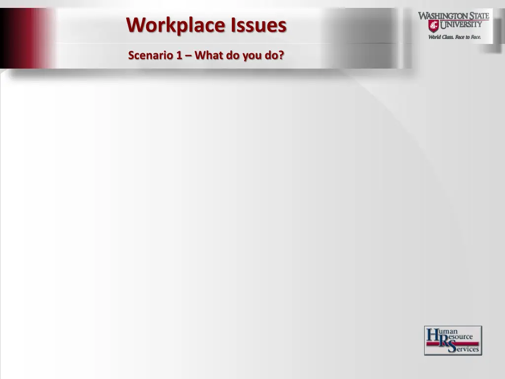 workplace issues 3