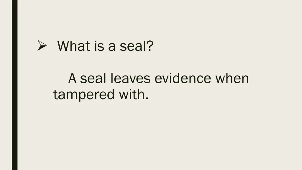 what is a seal