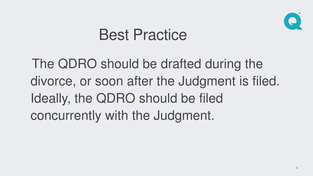 best practice