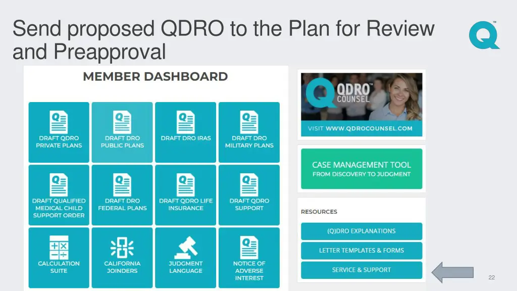 send proposed qdro to the plan for review 2