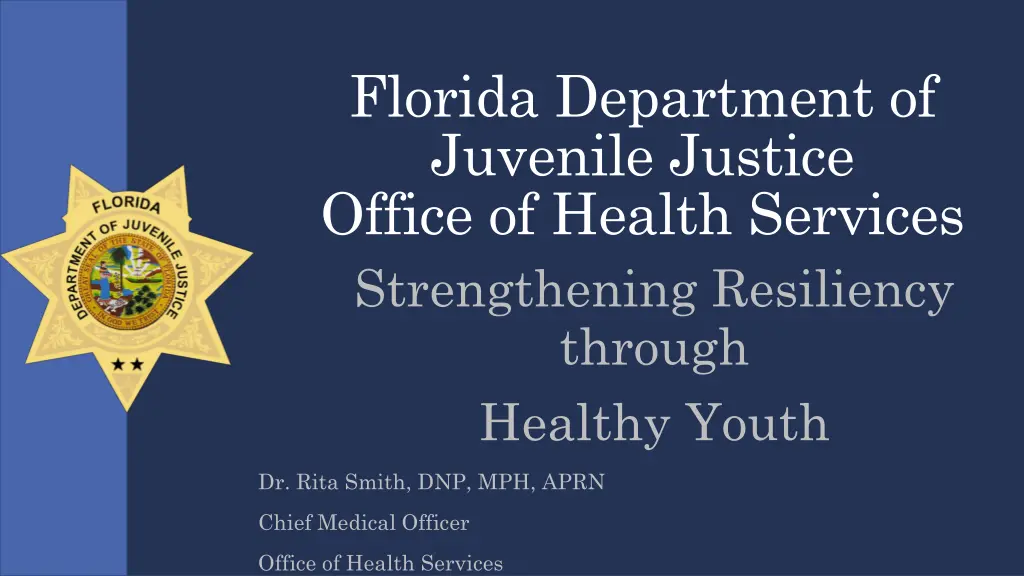 florida department of juvenile justice office