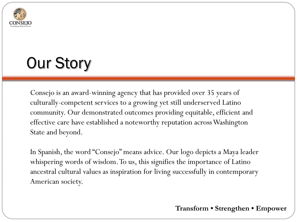 our story