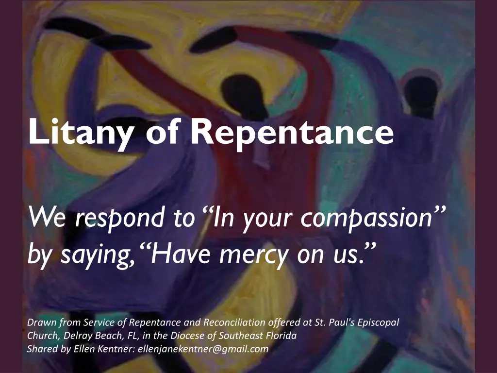 litany of repentance