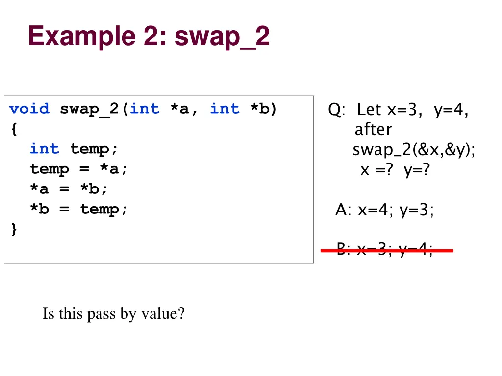 example 2 swap 2