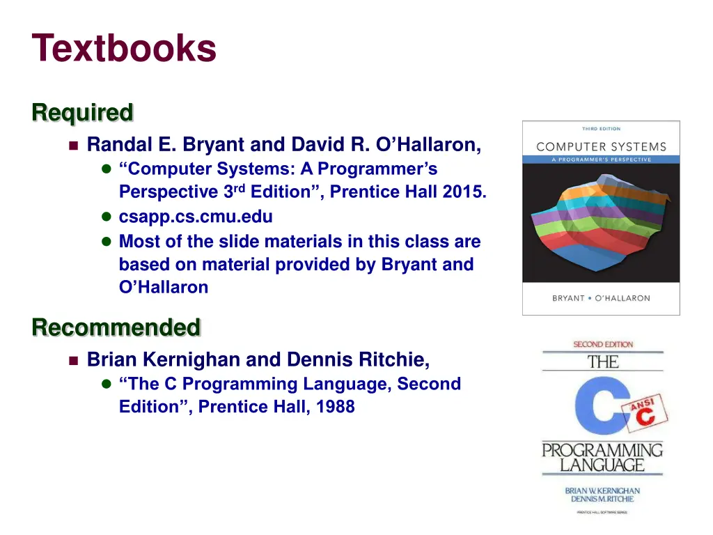 textbooks