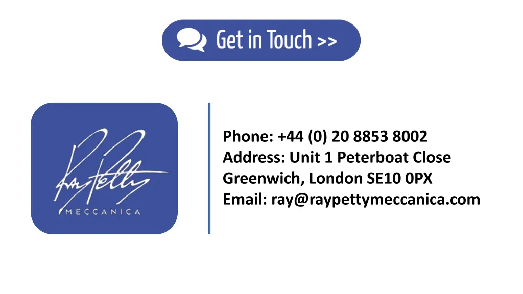 phone 44 0 20 8853 8002 address unit 1 peterboat