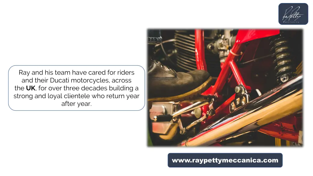ray and his team have cared for riders and their