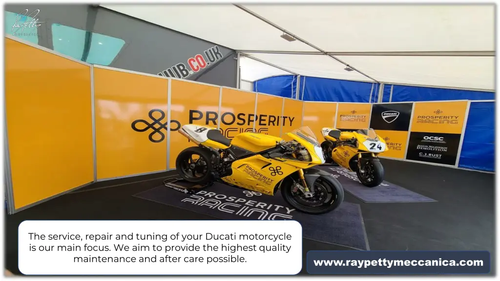 the service repair and tuning of your ducati